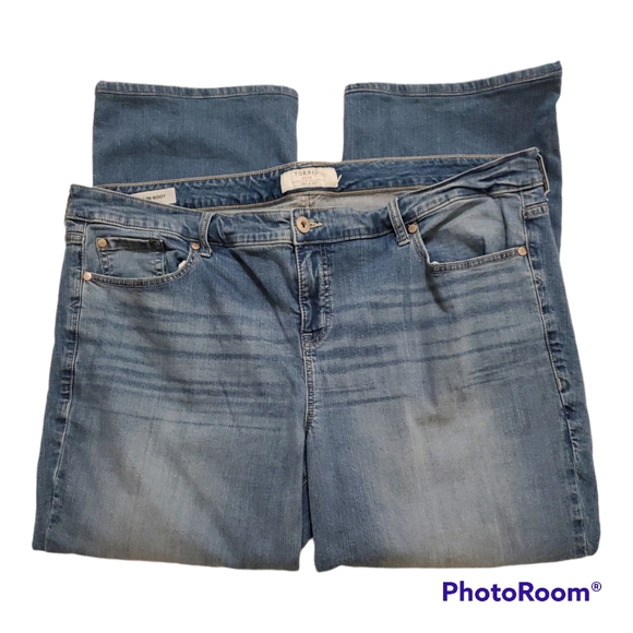 Torrid Slim boot light wash jeans - Picture 3 of 13
